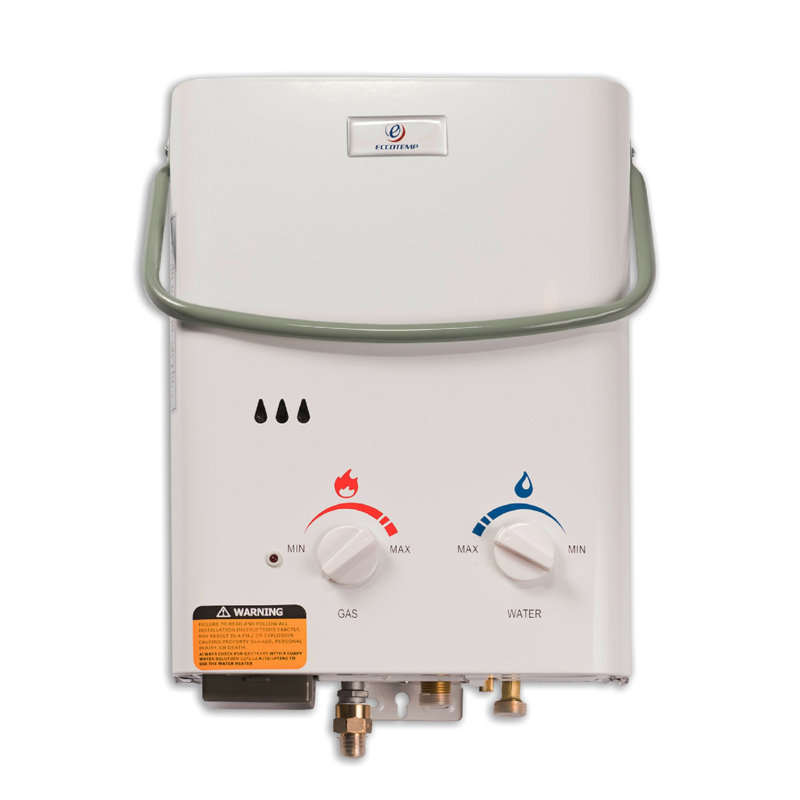 Eccotemp Chauffeeau portable sans réservoir au propane liquide 1,5 gallons par minute Eccotemp Eccotemp Chauffeeau portable sans réservoir au propane liquide 1,5 gallons par minute Eccotemp